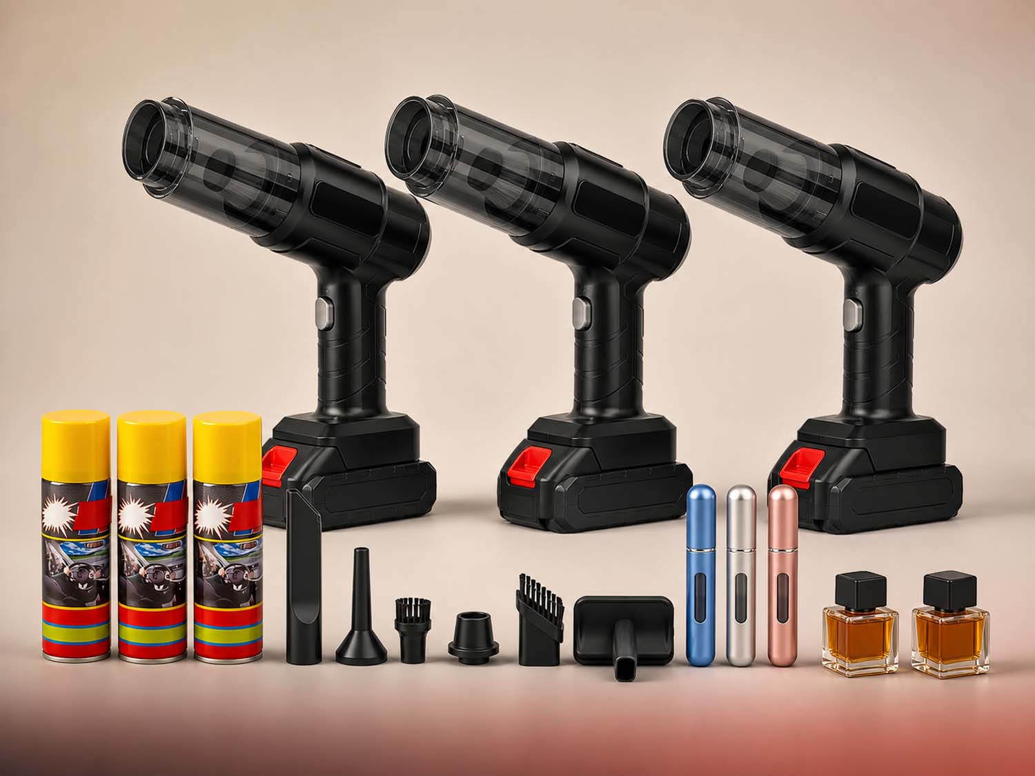 Combo Pack with three MiniVacs and free gifts